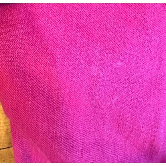 Anthropologie Pilcro Letterpress Jeans Womens Sz 30 Dark Pink Skinny Fuschia - Picture 9 of 9
